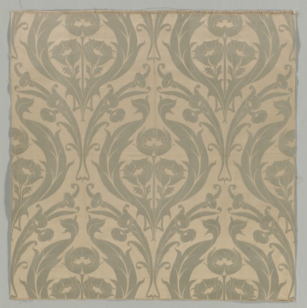 Textile Fragment, c 1900. Creator: William Morris (British, 1834-1896).