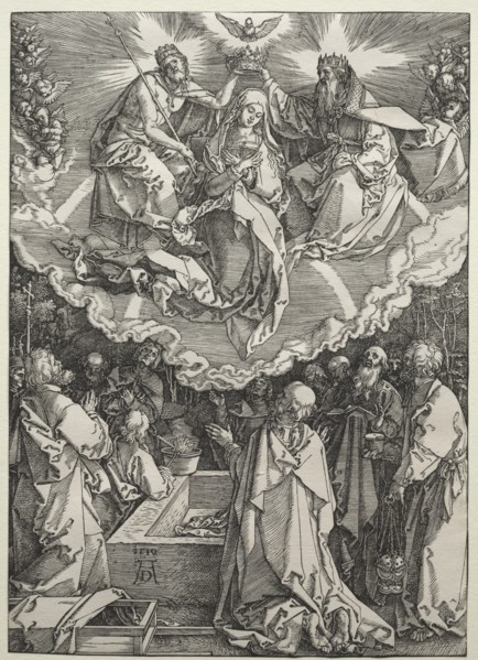 The Assumption and Coronation of the Virgin, 1510. Creator: Albrecht Dürer (German, 1471-1528).