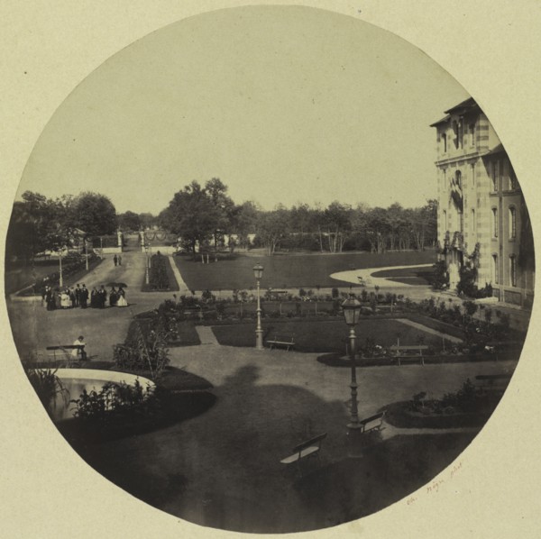 The Asylum at Vincennes, c. 1859. Creator: Charles Nègre (French, 1820-1880).