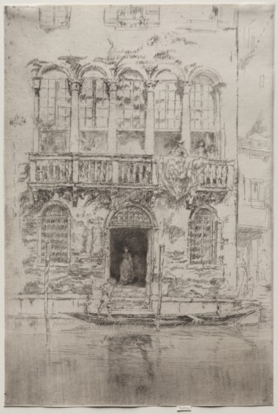 The Balcony, c. 1880. Creator: James McNeill Whistler (American, 1834-1903).