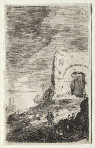 The Baths of Caracalla, 1639 . Creator: Bartholomeus Breenberg (Dutch, 1599-1657).
