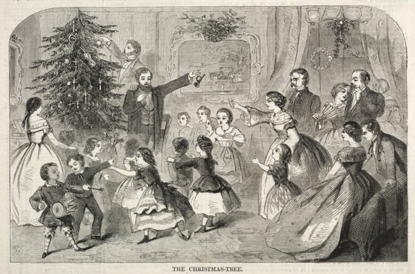 The Christmas Tree, 1858. Creator: Winslow Homer (American, 1836-1910).