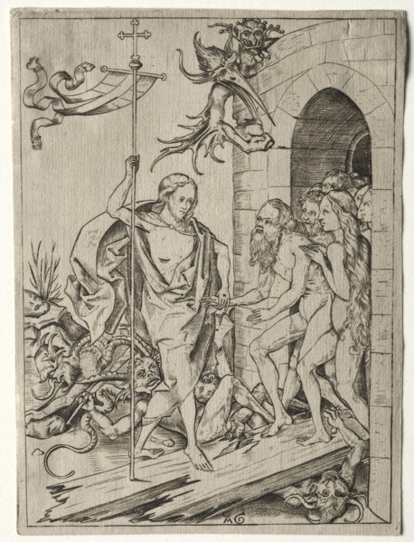 The Descent into Limbo, 1400s. Creator: Unknown.