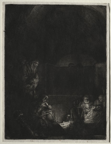 The Entombment, c. 1654. Creator: Rembrandt van Rijn (Dutch, 1606-1669).