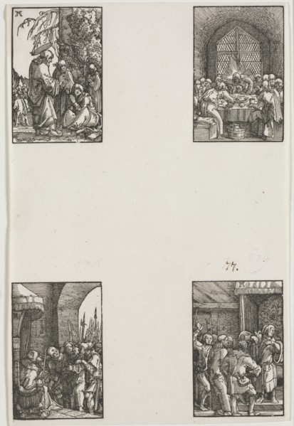The Fall and Redemption of Man, c. 1515. Creator: Albrecht Altdorfer (German, c. 1480-1538).