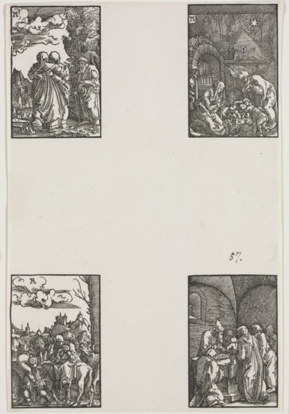 The Fall and Redemption of Man, c. 1515. Creator: Albrecht Altdorfer (German, c. 1480-1538).