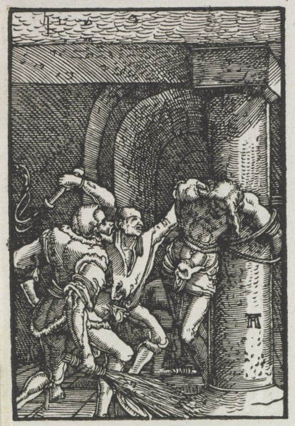 The Fall and Redemption of Man: Flagellation of Christ, c. 1515. Creator: Albrecht Altdorfer (German, c. 1480-1538).