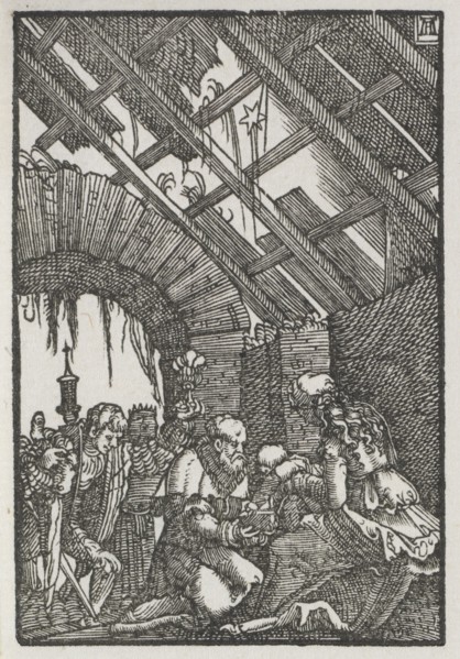 The Fall and Redemption of Man: The Adoration of the Magi, c. 1515. Creator: Albrecht Altdorfer (German, c. 1480-1538).