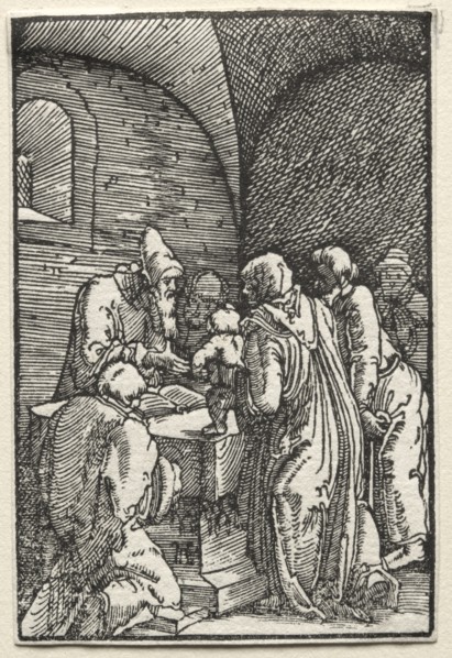 The Fall and Redemption of Man: The Presentation of Christ in the Temple, c. 1515. Creator: Albrecht Altdorfer (German, c. 1480-1538).