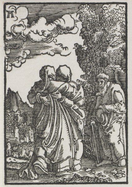 The Fall and Redemption of Man: The Visitation, c. 1515. Creator: Albrecht Altdorfer (German, c. 1480-1538).