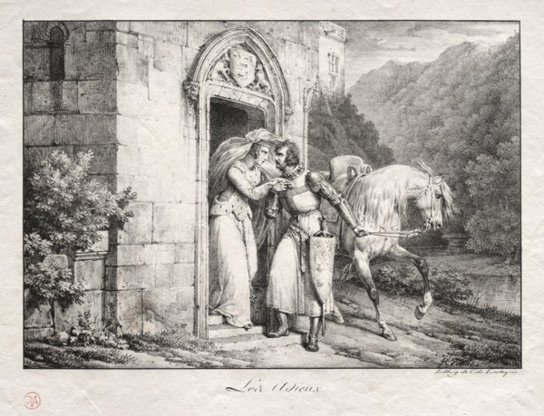 The Farewells. Creator: Horace Vernet (French, 1789-1863).