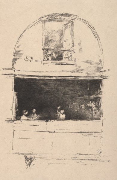 The Forge, Passage du Dragon, 1894. Creator: James McNeill Whistler (American, 1834-1903).