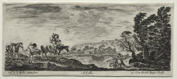 The Four Elements: Aer. Creator: Stefano Della Bella (Italian, 1610-1664).