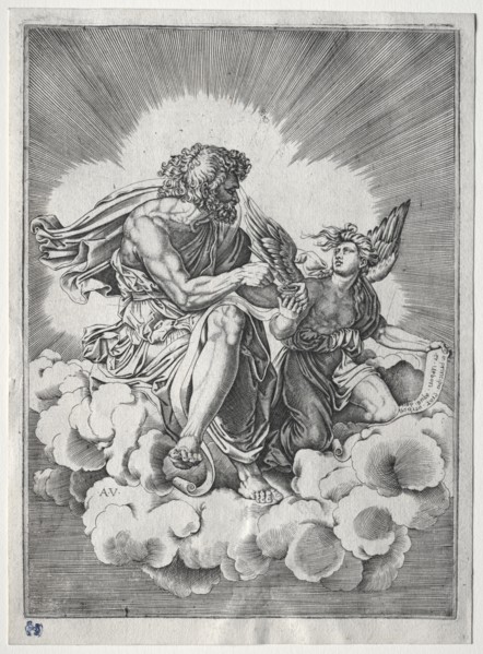 The Four Evangelists: St. Matthew, c. 1518. Creator: Unknown.