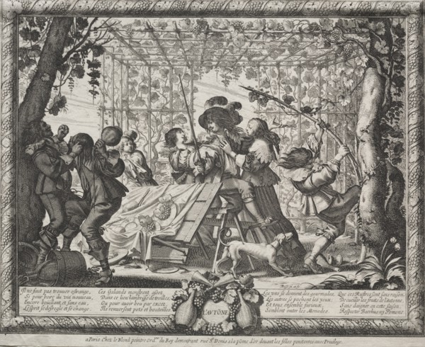 The Four Seasons: Autumn, 1635. Creator: Abraham Bosse (French, 1602-1676).