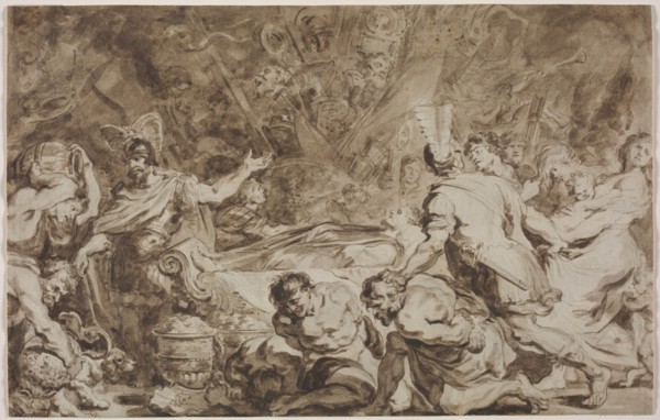 The Funeral of Decius Mus, 1774. Creator: Jean-Honoré Fragonard (French, 1732-1806).