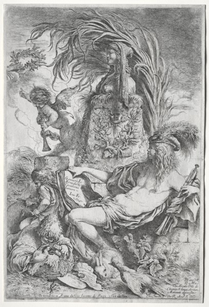 The Genius of Castiglione, 1648. Creator: Giovanni Benedetto Castiglione (Italian, 1609-1664).