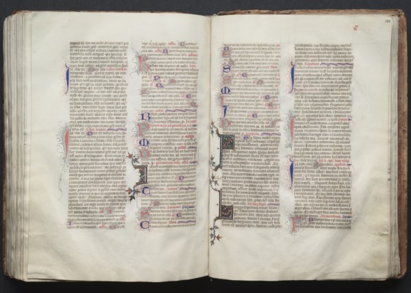 The Gotha Missal: Fol. 131v, Text, c. 1375. Creator: Master of the Boqueteaux (French); Workshop, and.