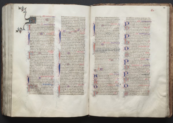 The Gotha Missal: Fol. 141r, Text, c. 1375. Creator: Master of the Boqueteaux (French); Workshop, and.