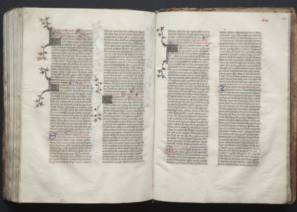 The Gotha Missal: Fol. 144v, Text, c. 1375. Creator: Master of the Boqueteaux (French); Workshop, and.