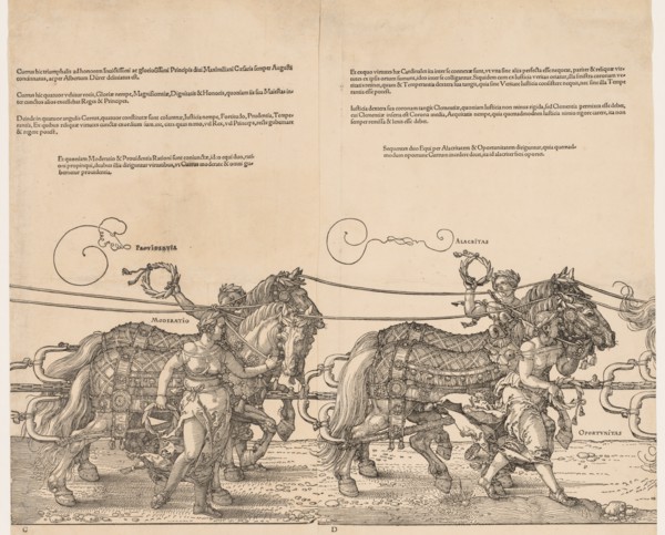 The Great Triumphal Car of Emperor Maximilian, 1523. Creator: Albrecht Dürer (German, 1471-1528).