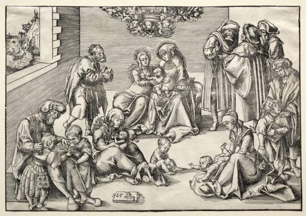 The Holy Family and Kindred. Creator: Lucas Cranach (German, 1472-1553).
