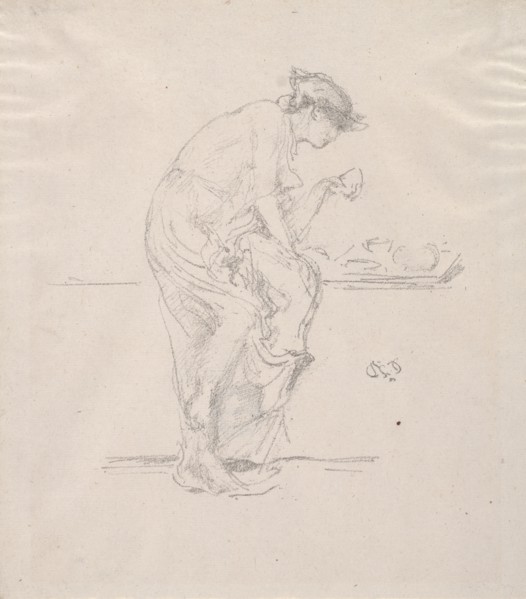 The Horoscope, 1890. Creator: James McNeill Whistler (American, 1834-1903).