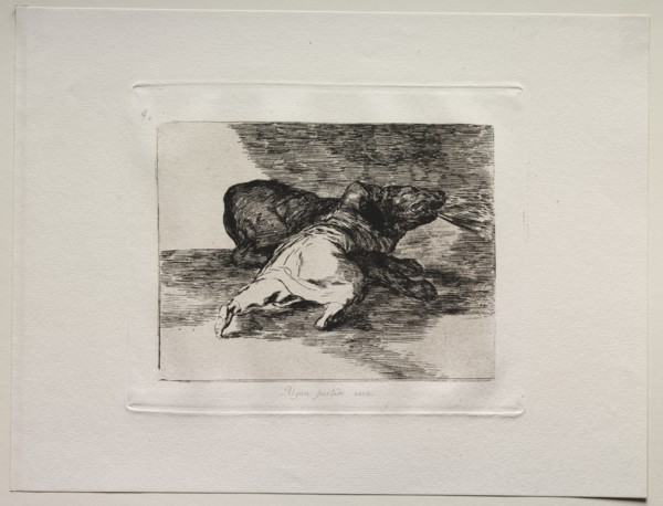 The Horrors of War: He Gets Something Out of It.. Creator: Francisco de Goya (Spanish, 1746-1828).