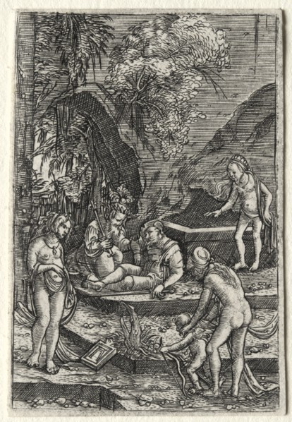 The Judgment of Paris, 1511. Creator: Albrecht Altdorfer (German, c. 1480-1538).