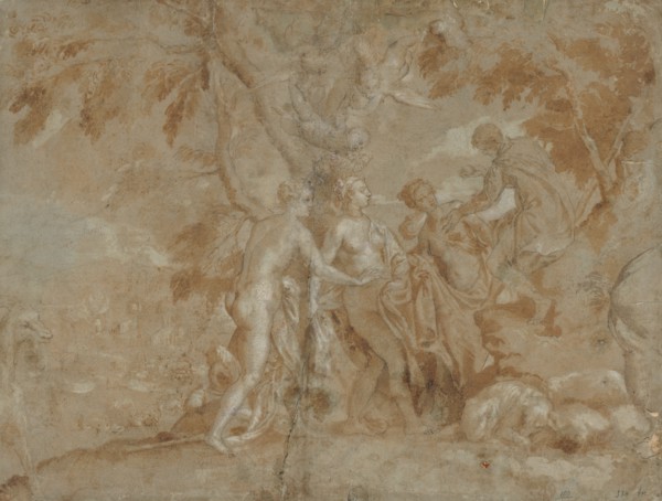 The Judgment of Paris, c. 1585. Creator: Carletto Caliari (Italian, 1570-1596).