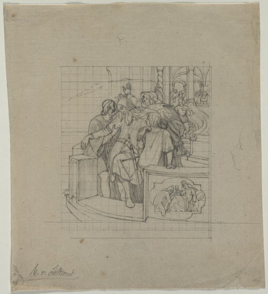 The King of Thule, second or third quarter 1800s. Creator: Moritz von Schwind (German, 1804-1871).