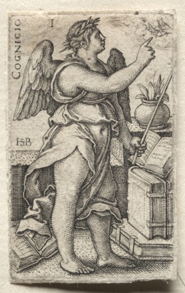 The Knowledge of God and the Seven Cardinal Virtues. Creator: Hans Sebald Beham (German, 1500-1550).