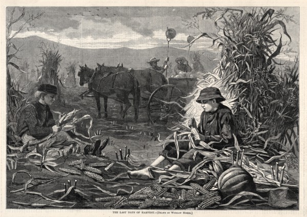 The Last Days of Harvest, 1873. Creator: Winslow Homer (American, 1836-1910).