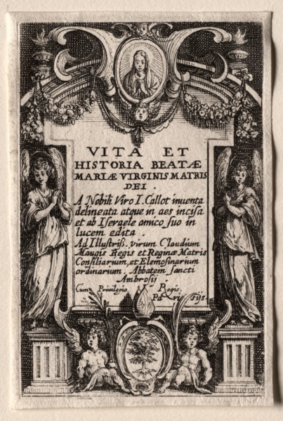 The Life of the Virgin. Creator: Jacques Callot (French, 1592-1635).