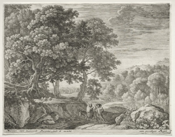 The Little Angels on the Hill, c. 1652-1654. Creator: Herman van Swanevelt (Dutch, c. 1600-1655).