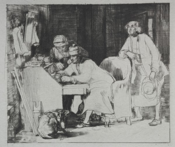 The Lost Receipt, 1824. Creator: David Wilkie (British, 1785-1841).