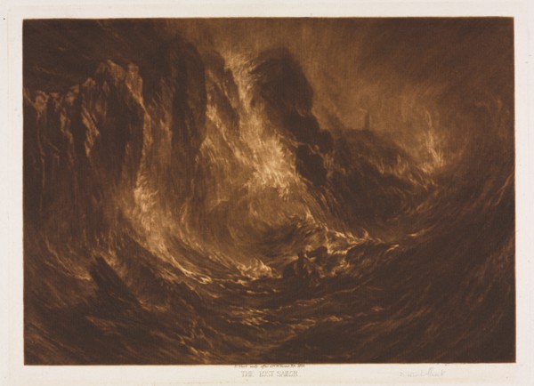 The Lost Sailor, 1896. Creator: Frank Short (British, 1857-1945).