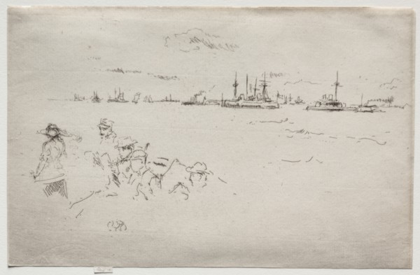 The Monitors. Creator: James McNeill Whistler (American, 1834-1903).