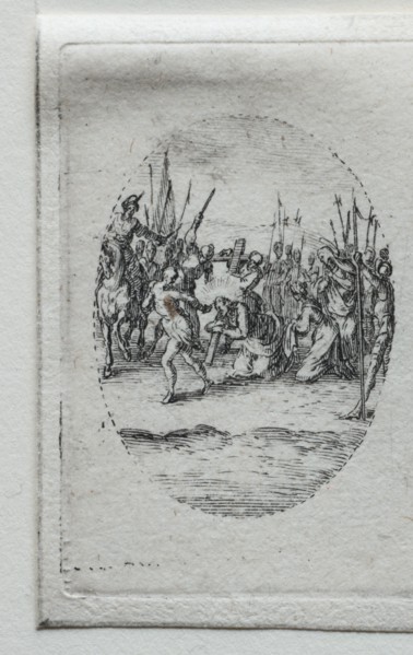 The Mysteries of the Passion: The Carrying of the Cross. Creator: Jacques Callot (French, 1592-1635).