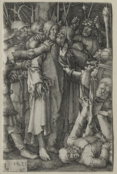The Passion: The Capture of Jesus, 1521. Creator: Lucas van Leyden (Dutch, 1494-1533).