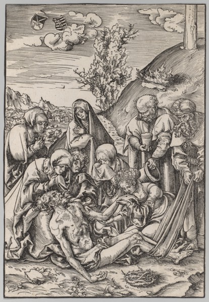 The Passion: The Lamentation, 1509. Creator: Lucas Cranach (German, 1472-1553).