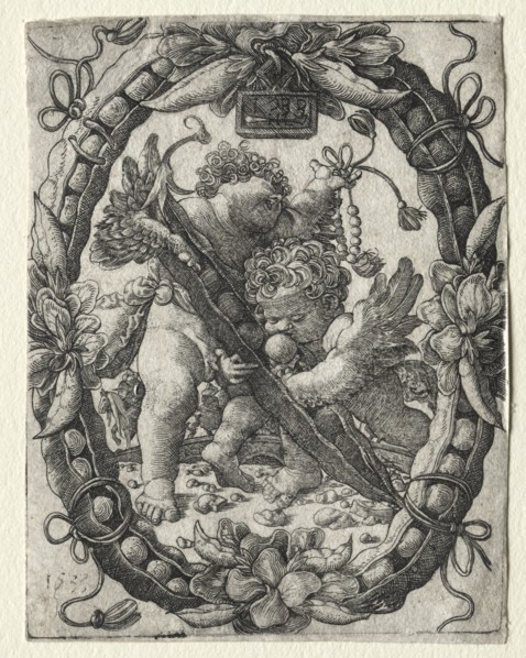 The Pea Pod, 1533. Creator: Master H. L. (German).