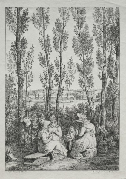 The Picnic. Creator: Charles Philibert Lasteyrie du Saillant (French, 1759-1849).