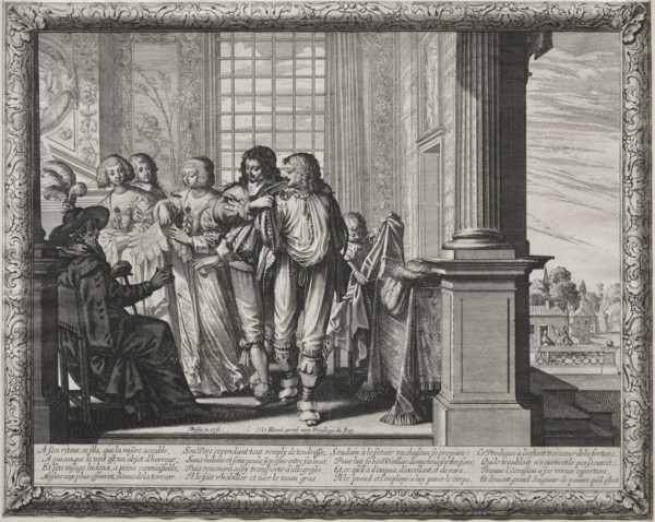 The Prodigal Son: Dressing for the Feast. Creator: Abraham Bosse (French, 1602-1676).