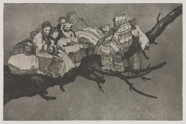 The Proverbs: Ridiculous Folly, 1864. Creator: Francisco de Goya (Spanish, 1746-1828).