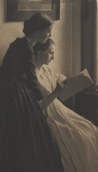 The Readers, 1897. Creator: Clarence H. White (American, 1871-1925).
