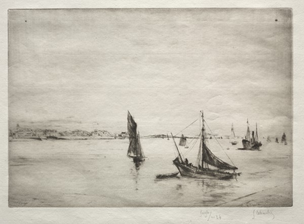 The Roadway of La Rochelle. Creator: Gustave Leheutre (French, 1861-1932).