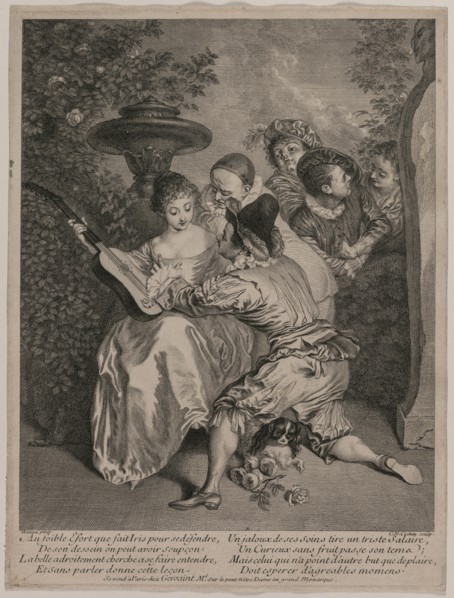 The Romancer, 1727. Creator: Charles-Nicolas Cochin (French, 1715-1790).