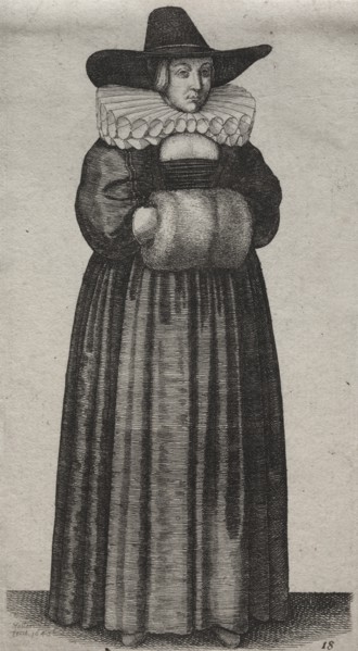The Several Habits of English Women, from the Nobility to the Country Women..., 1640. Creator: Wenceslaus Hollar (Bohemian, 1607-1677).