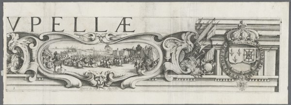 The Siege of La Rochelle: Plate 3, 1628-1630. Creator: Jacques Callot (French, 1592-1635); Abraham Bosse (French, 1602-1676), and.